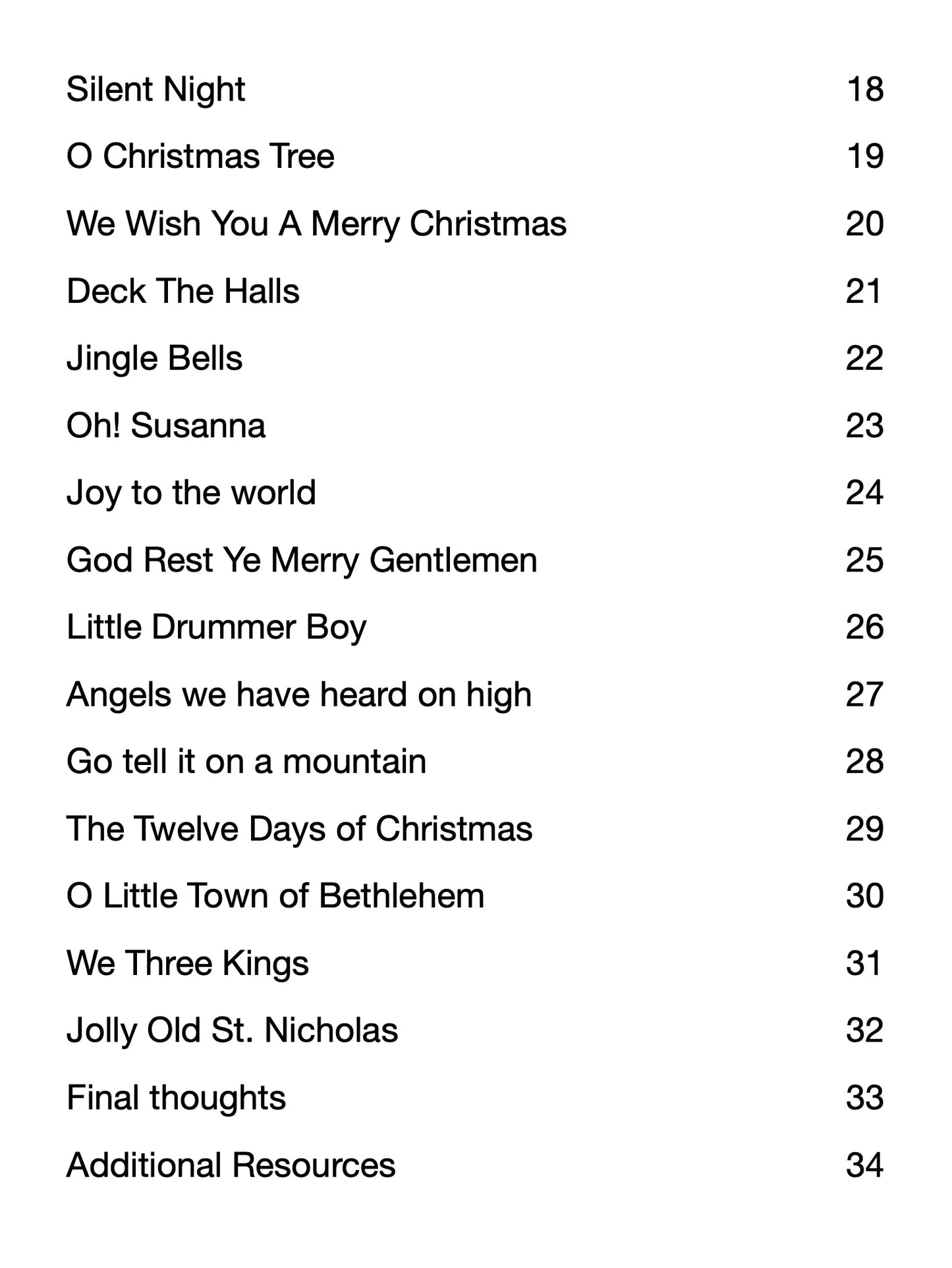 The Christmas Kalimba Player (eBook)