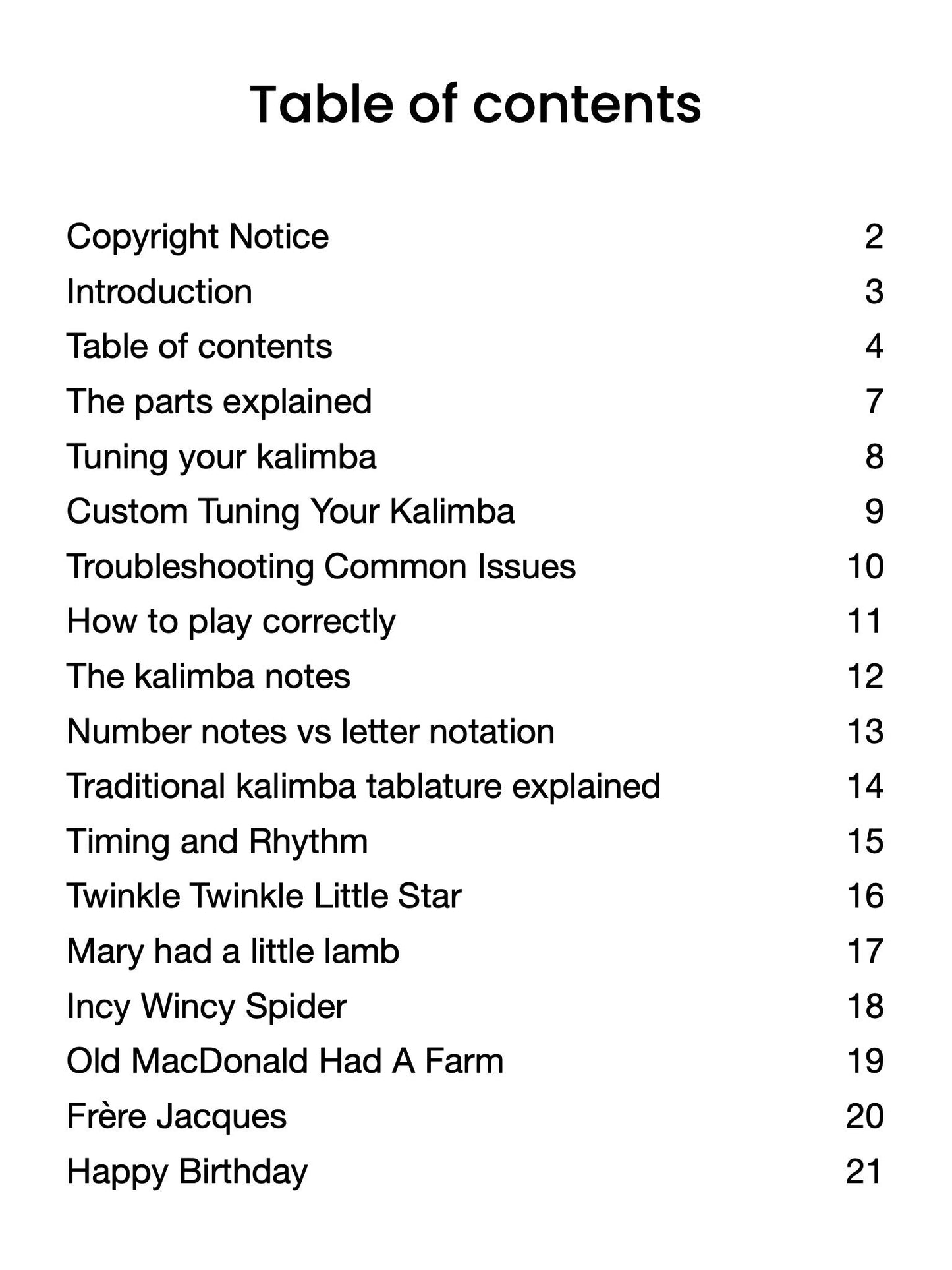 The Complete Kalimba Player (eBook)