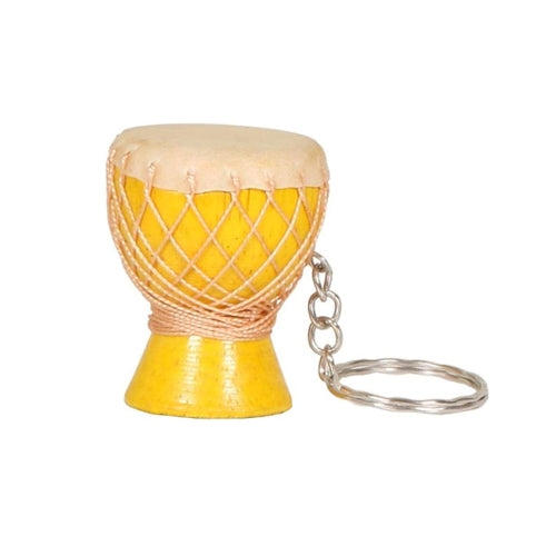 Djembe Drum Keyring Keychain
